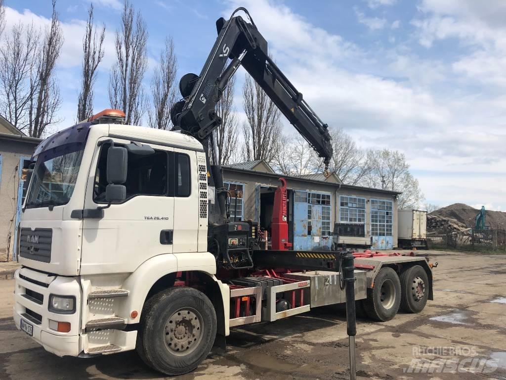 MAN 26.413 Ciężarówki z wymienną zabudową
