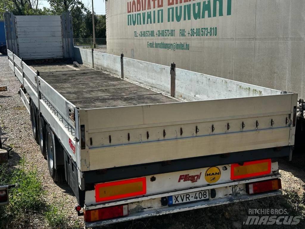 Fliegl SDS-350 Platformy / Naczepy z otwieranymi burtami