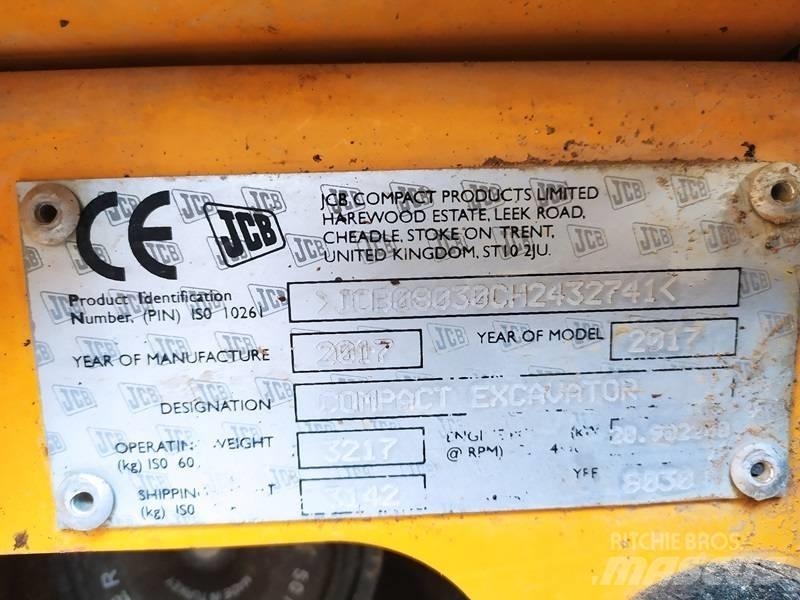 JCB 8030 ZTS Minikoparki