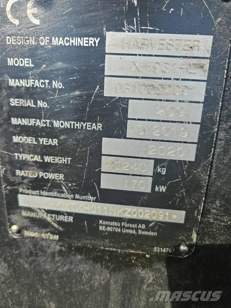 Komatsu C 144 Harwestery