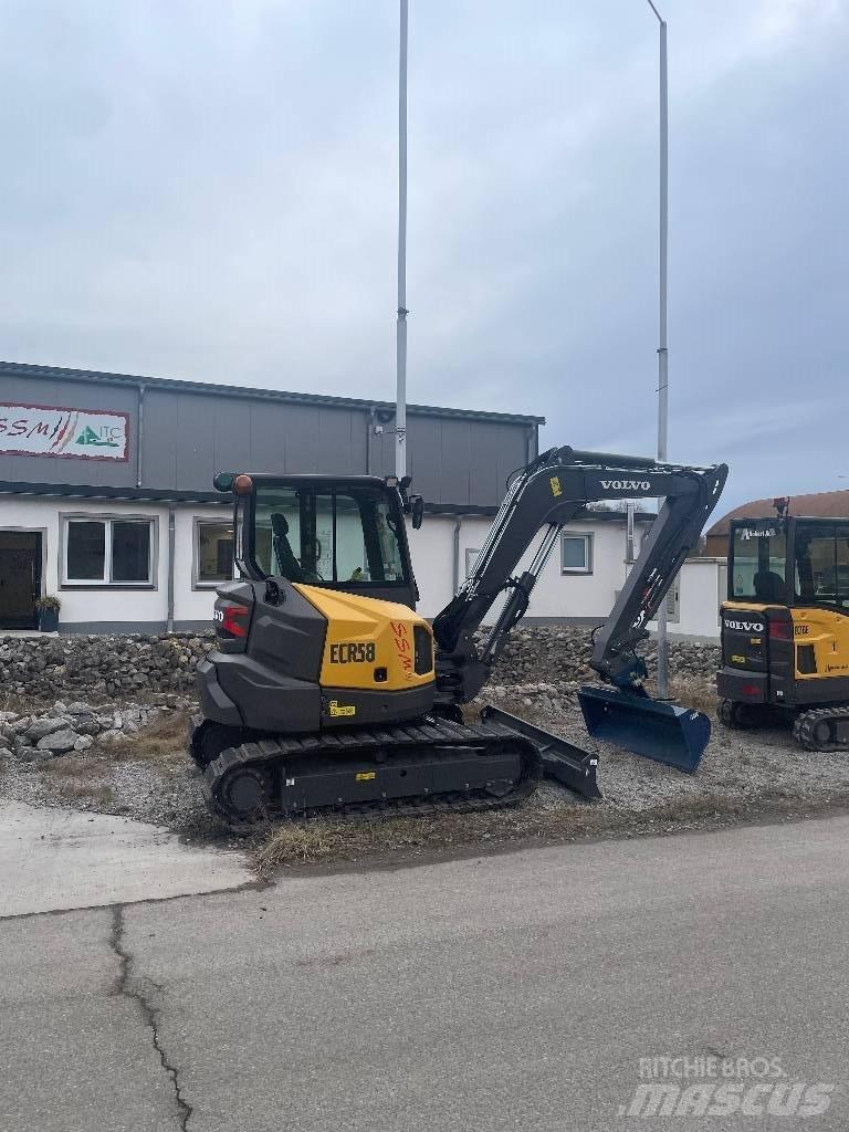 Volvo ECR 58 F Minikoparki