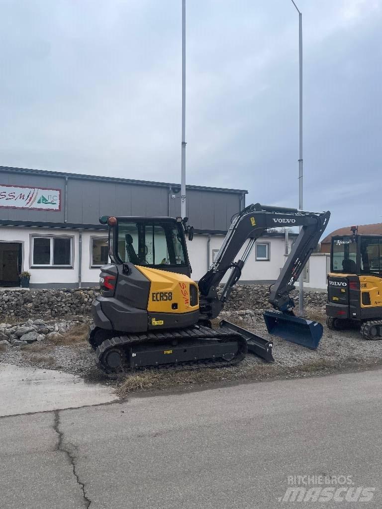 Volvo ECR 58 F Minikoparki