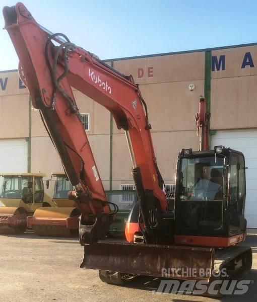 Kubota KX 080-4 Midikoparki  7t - 12t
