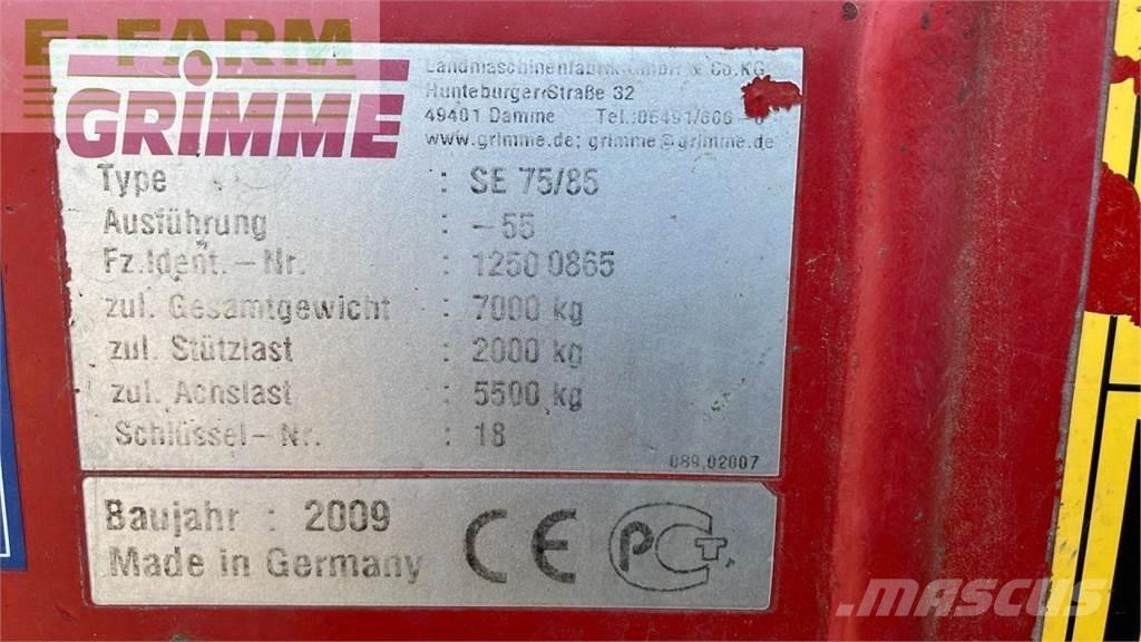 Grimme SE 85-55 Kombajny ziemniaczane i kopaczki