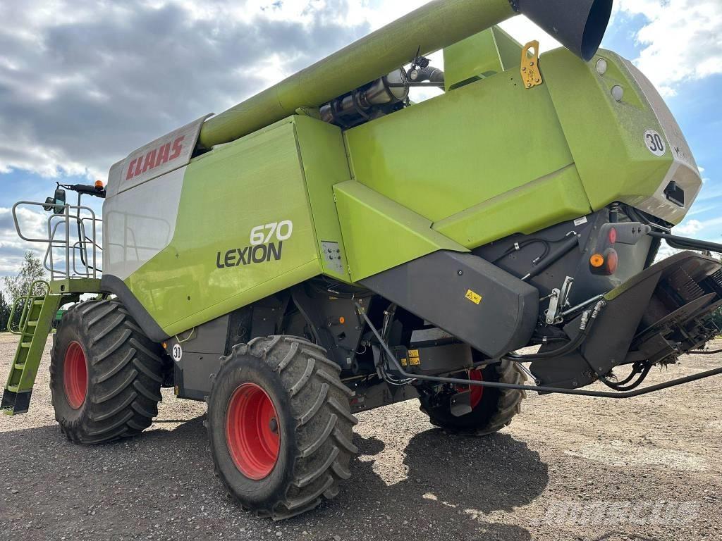 CLAAS Lexion 670 Kombajny zbożowe