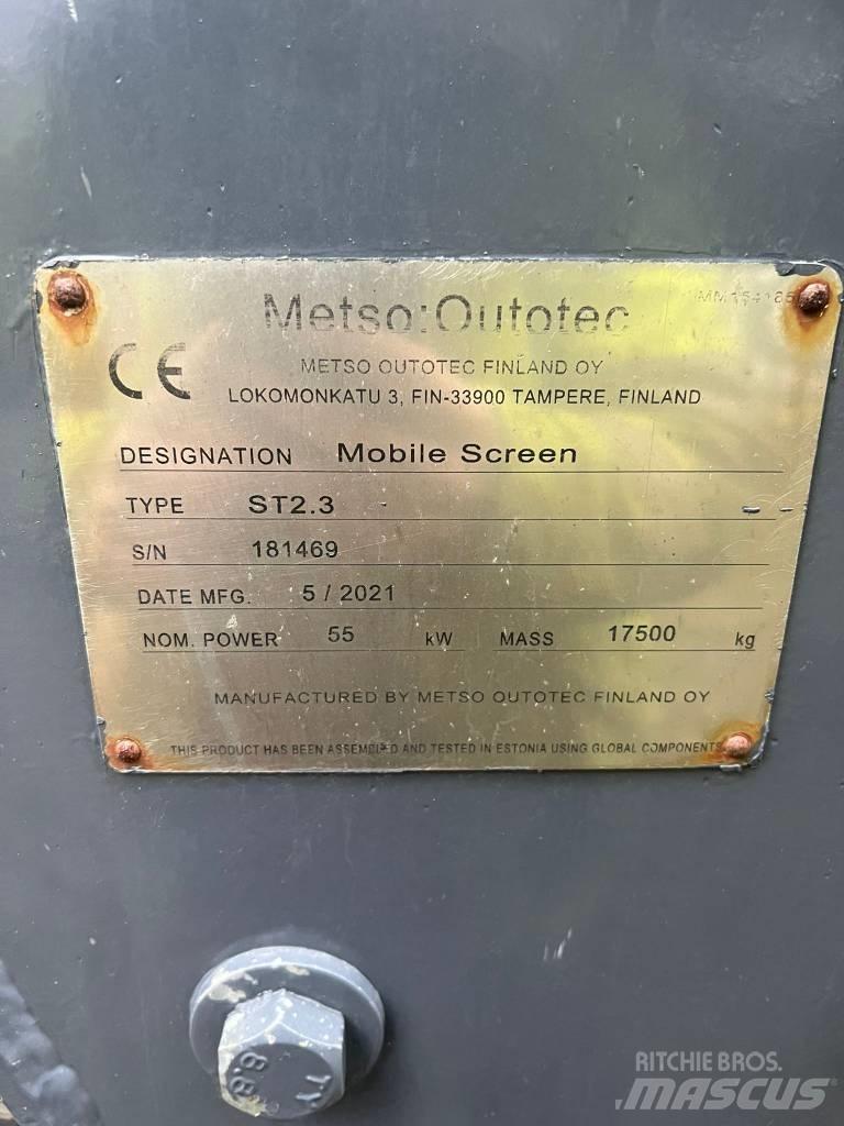 Metso ST2.3 Przesiewacze mobilne