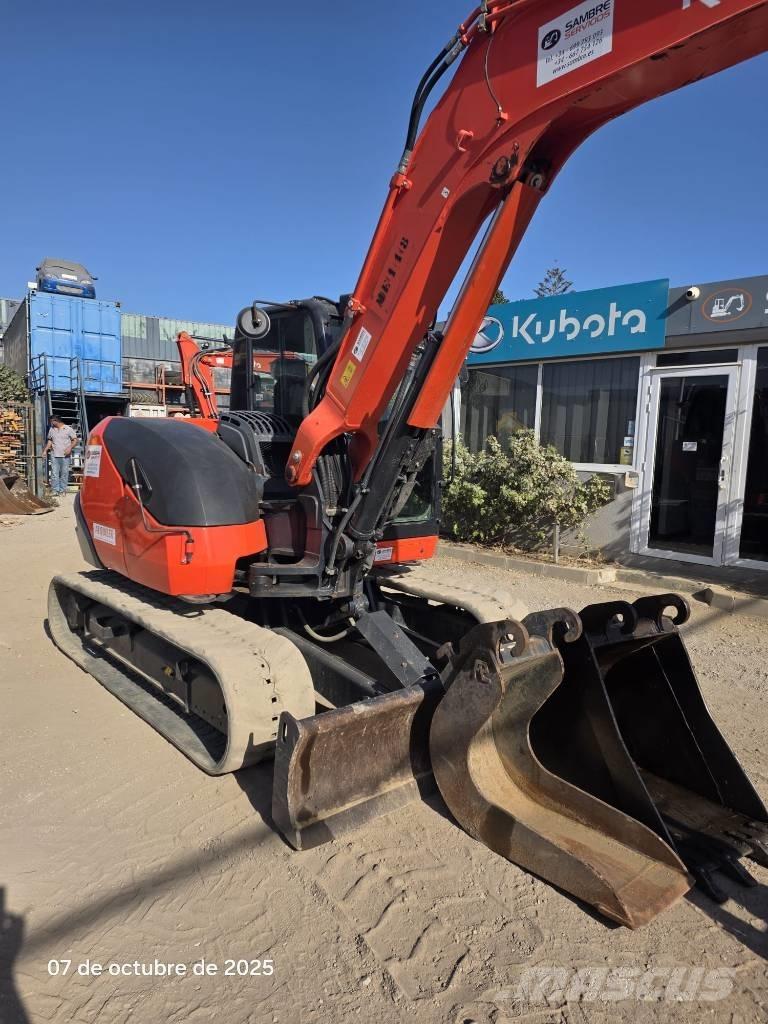 Kubota KX 080-4a2 Midikoparki  7t - 12t