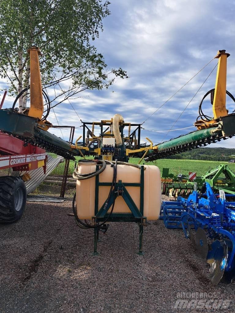 Danfoil 24m Zamontowane opryskiwacze
