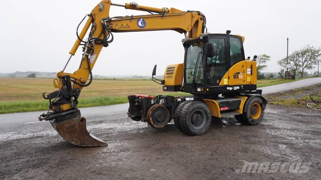 Hydrema MX 16 Rail Koparki kołowe