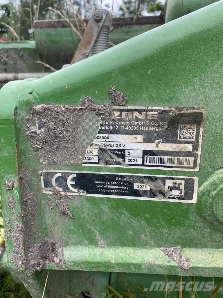 Amazone Cayros XS V Pługi obrotowe