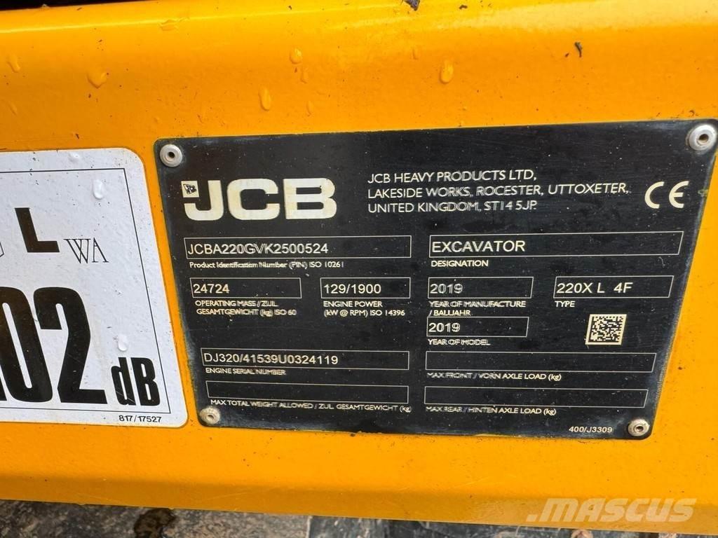 JCB JS220X LC Koparki gąsienicowe