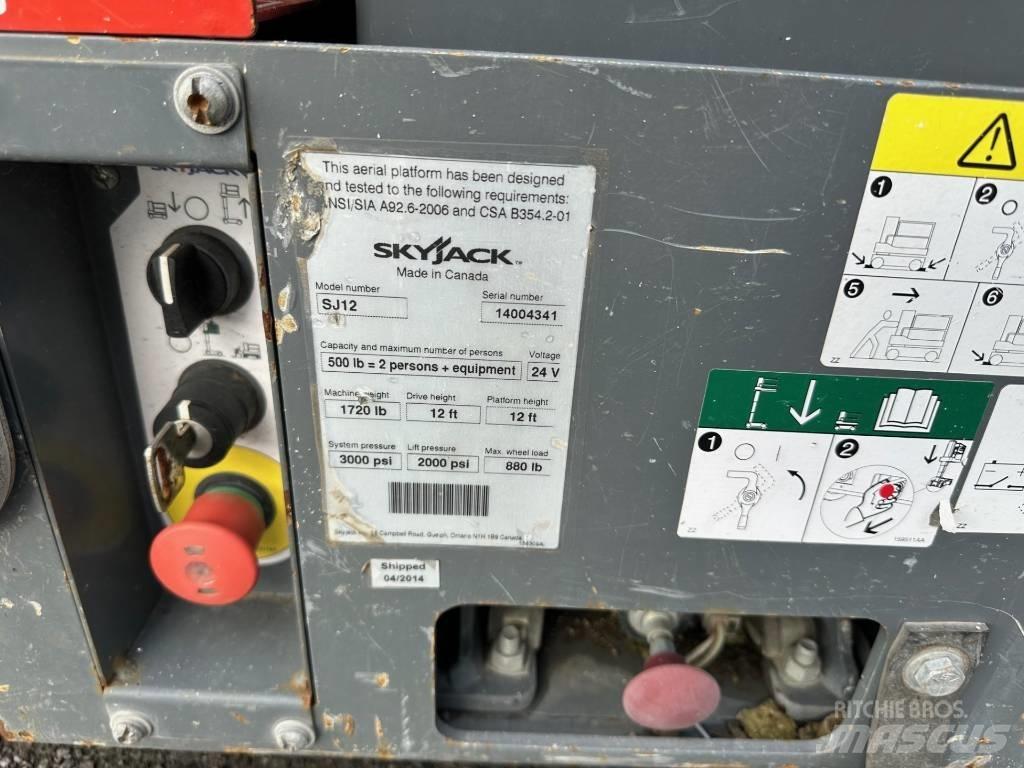 SkyJack SJ 12 Podnośniki nożycowe