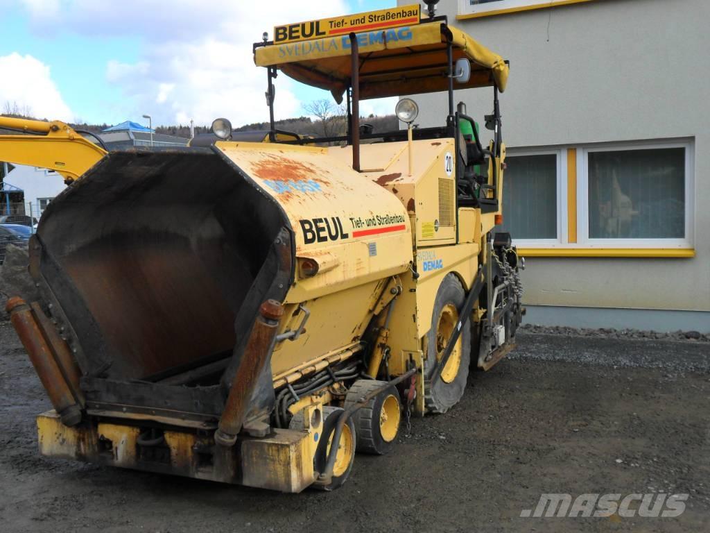 Demag DF 65 P Rozściełacze do asfaltu