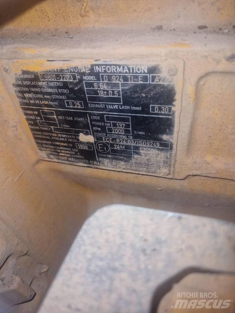 Liebherr D924Tie A2 Silniki