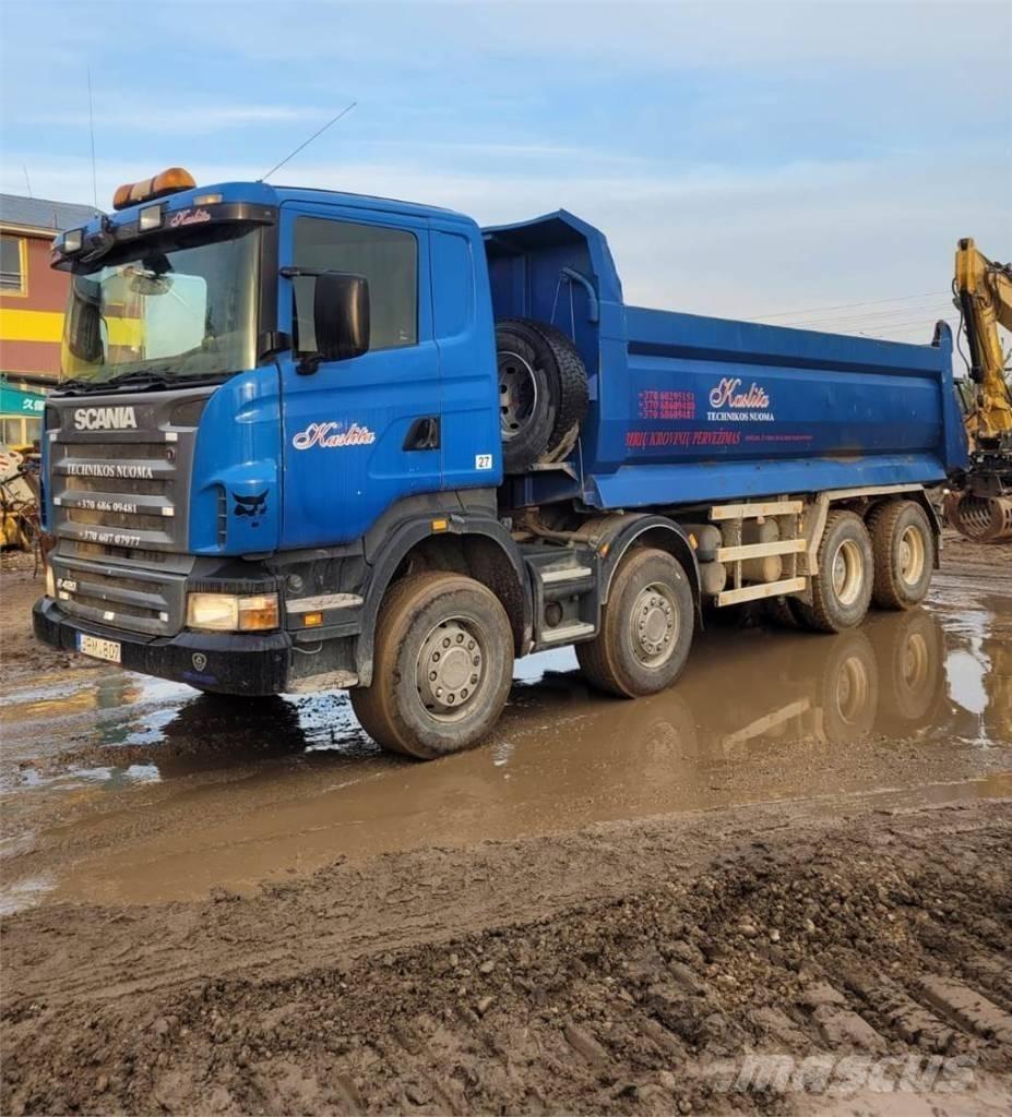 Scania R420 8x4 Bramowce