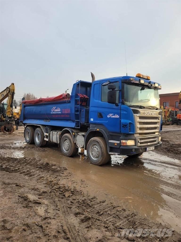 Scania R420 8x4 Bramowce