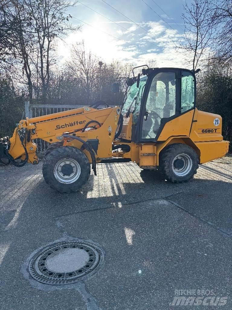 Schäffer 6680 T Teleskopowe ładowarki kołowe