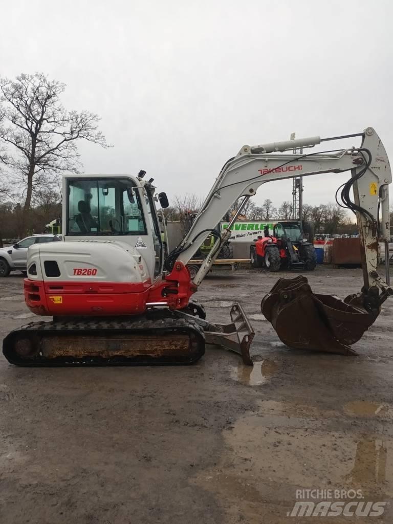 Takeuchi TB 260 Minikoparki