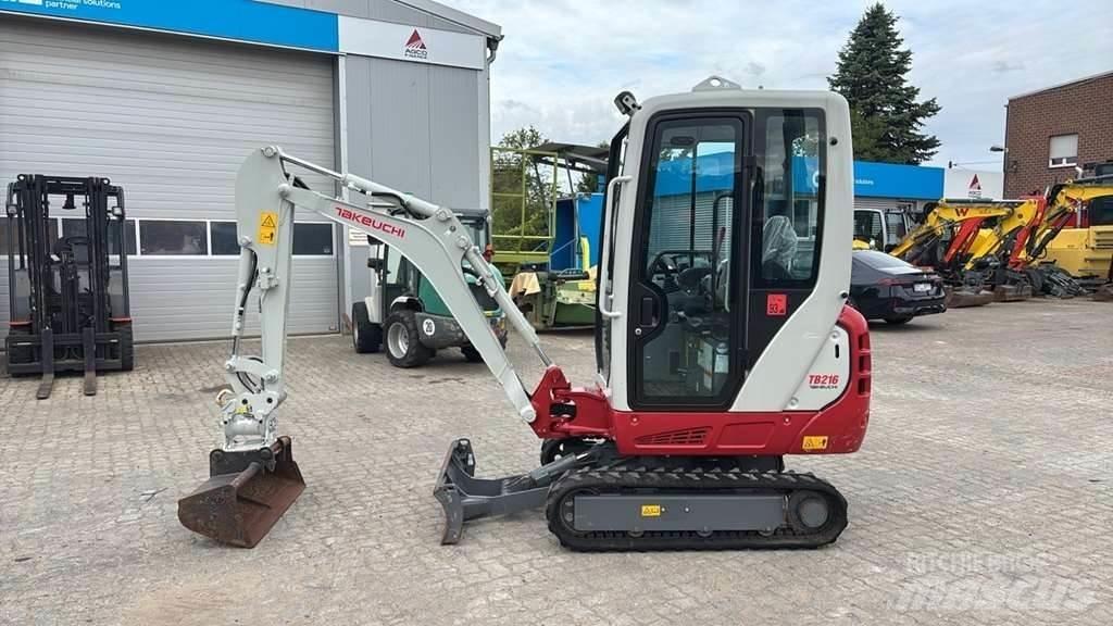 Takeuchi TB216 A Minikoparki