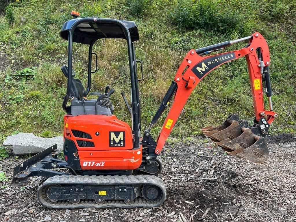 Kubota U 17-3 Minikoparki