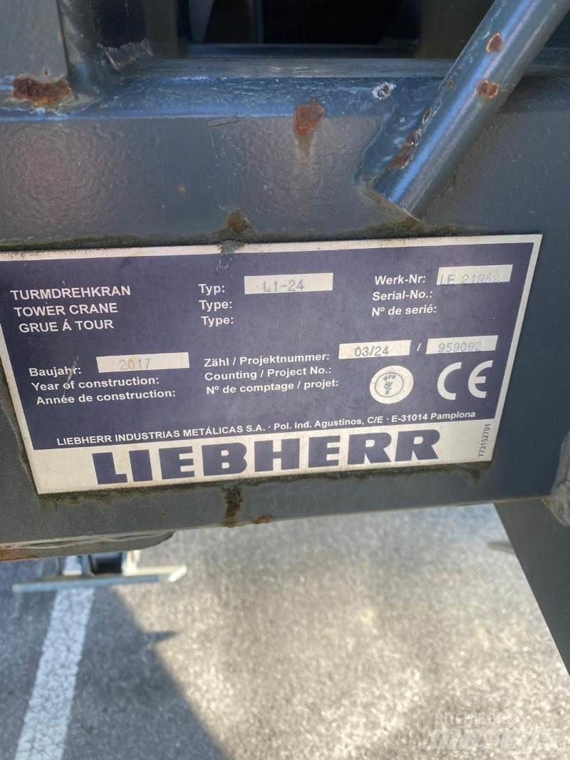 Liebherr L1-24 Żurawie wieżowe