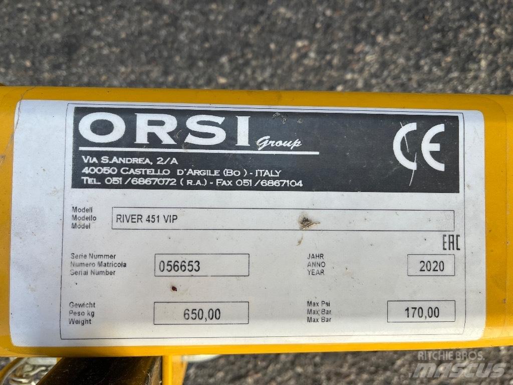 Orsi River 451 Vip Maszyny do przycinania żywopłotów