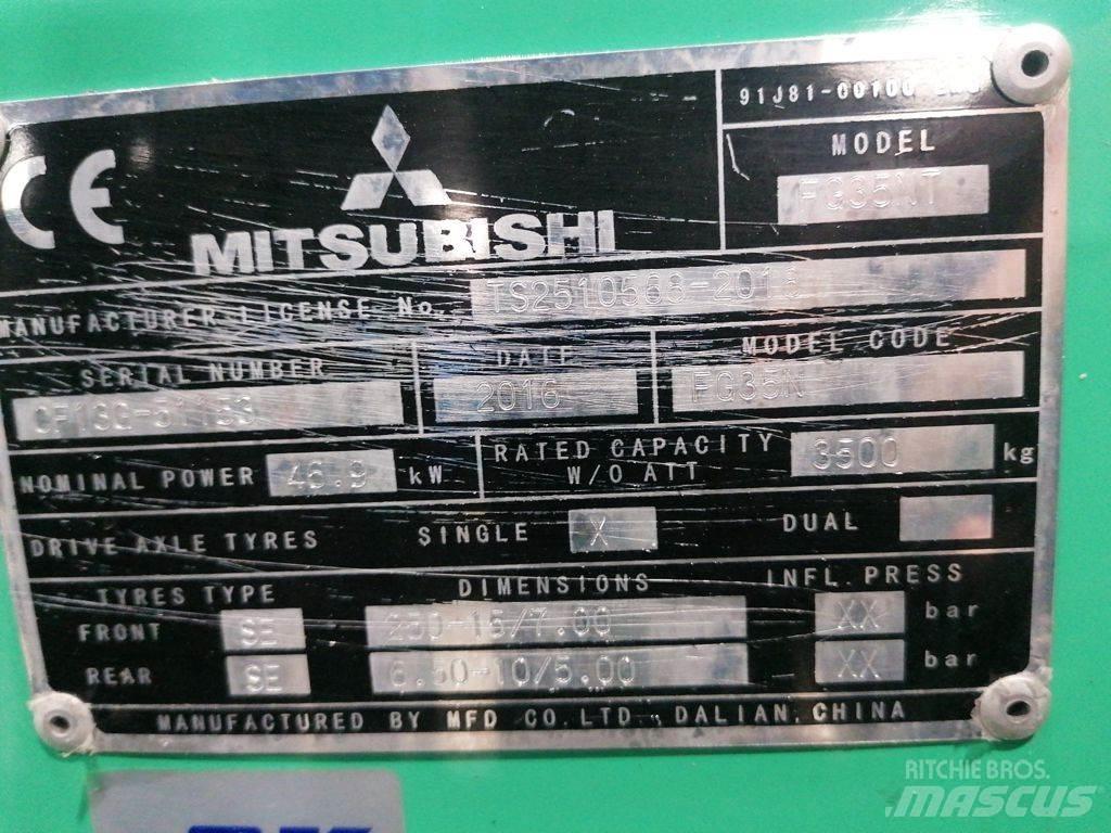 Mitsubishi FG35NT Wózki LPG