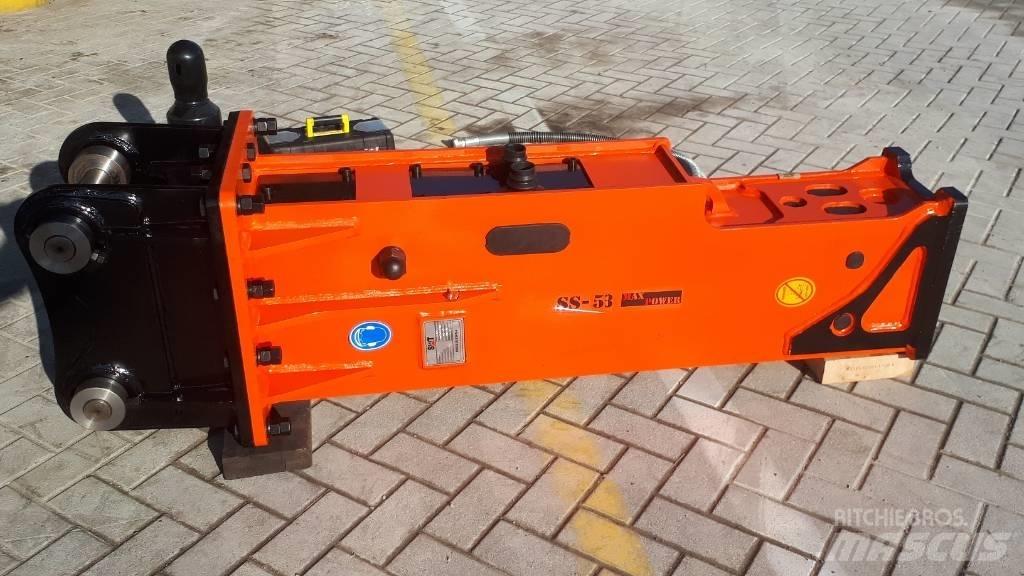 SWT SS53 / cekic 153kg Młoty hydrauliczne