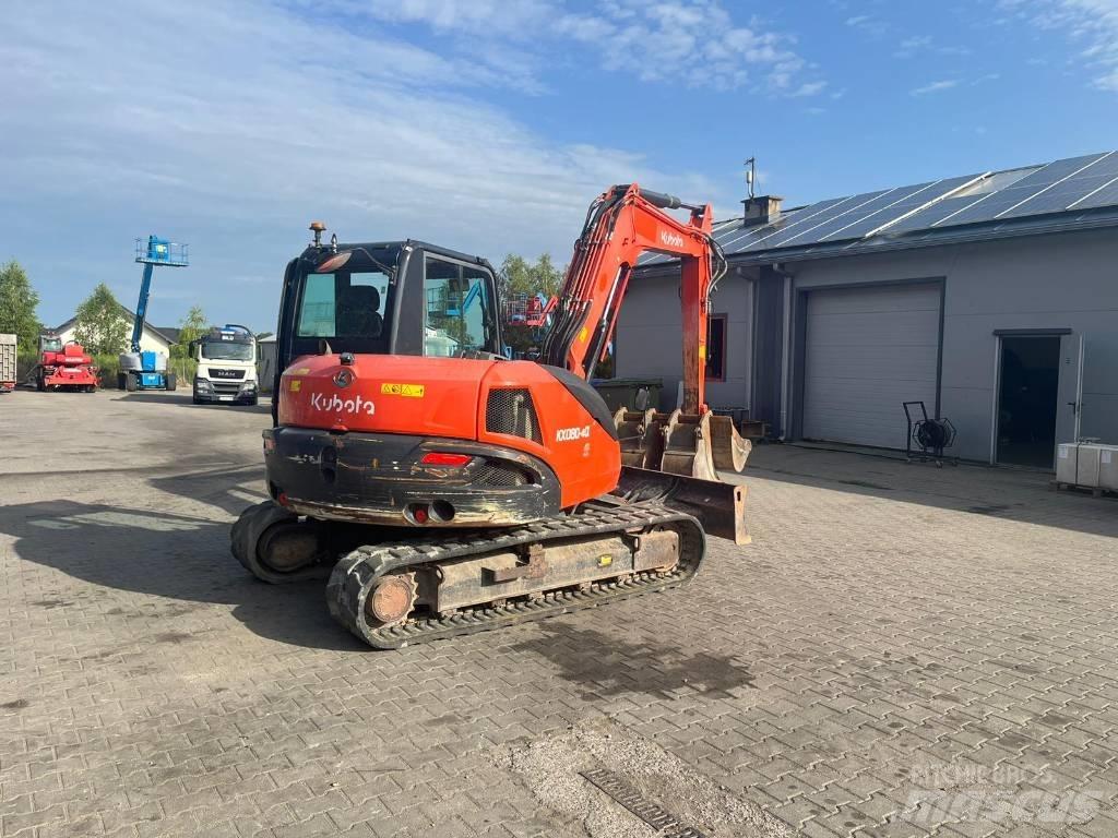 Kubota KX 080-4 Midikoparki  7t - 12t