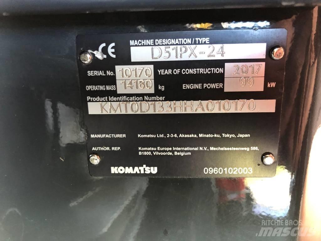 Komatsu D51PX-24 Spycharki gąsienicowe