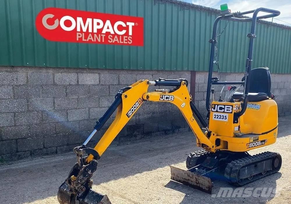 JCB 8008 Minikoparki