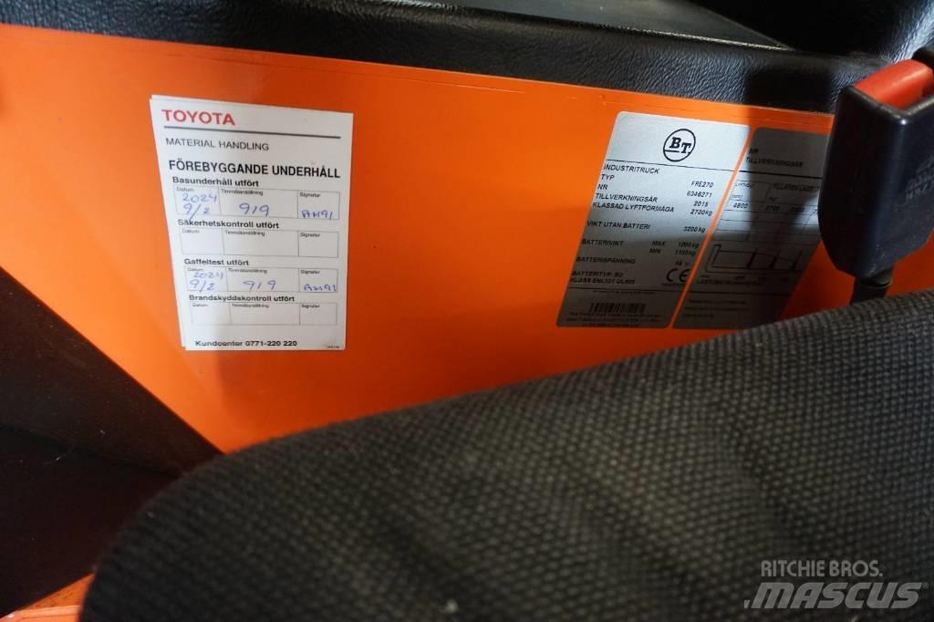 Toyota FRE270 Wózki widłowe czterokierunkowe