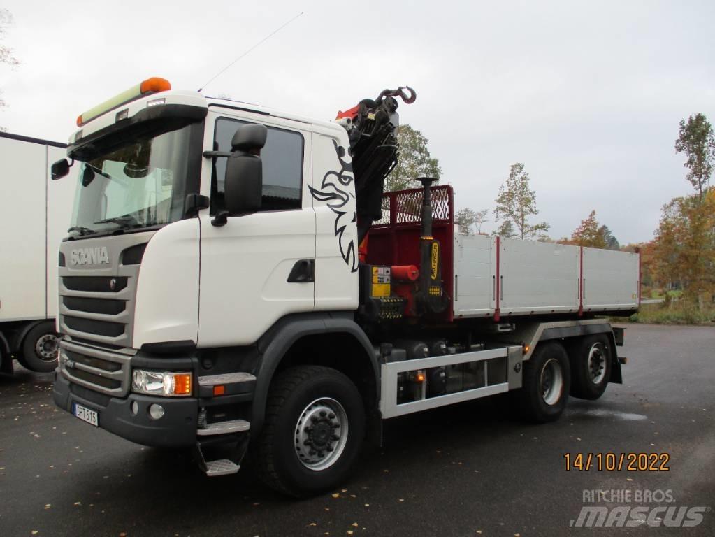 Scania G490cb6x4*4 Żurawie samochodowe