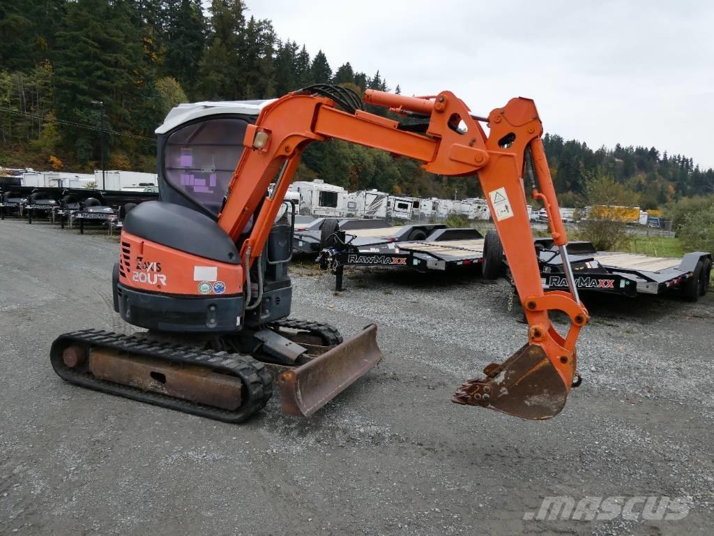 Hitachi ZX 20 UR Minikoparki