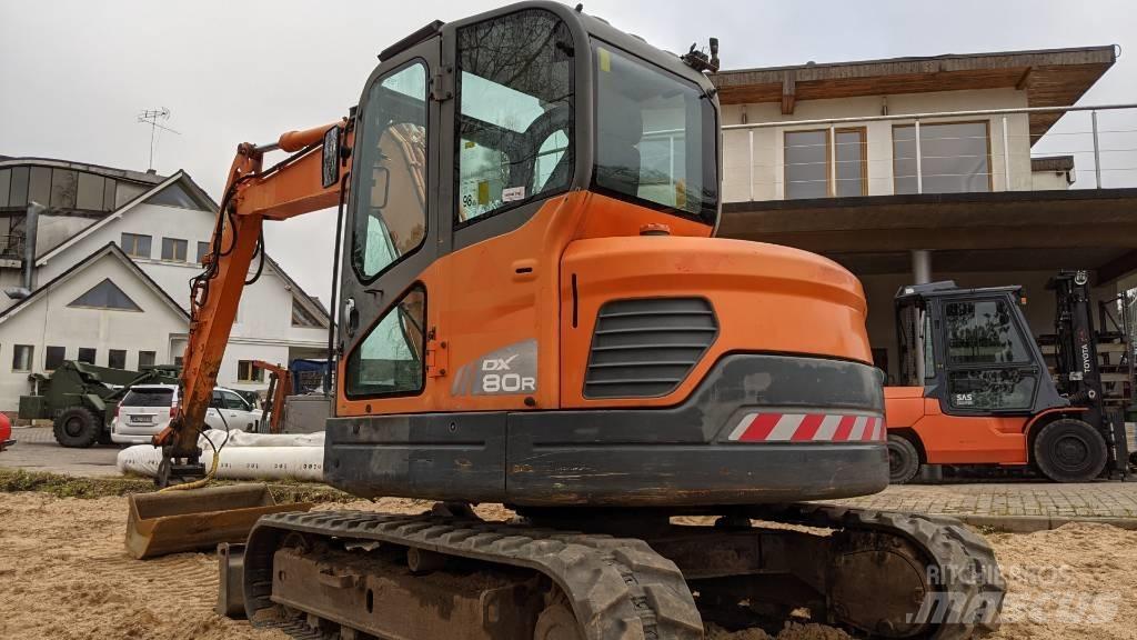 Doosan DX 80 R Midikoparki  7t - 12t