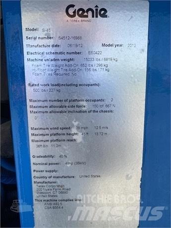 Genie S 45 Podnośniki teleskopowe