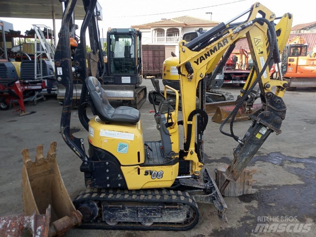Yanmar SV08-1C Minikoparki