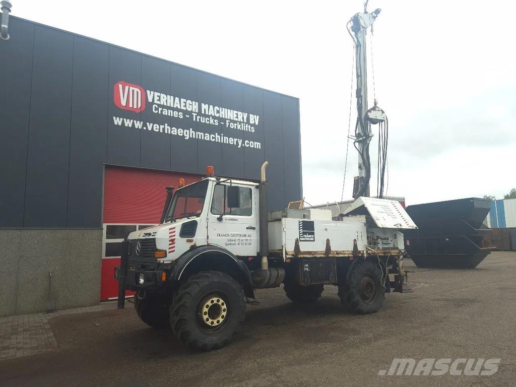 Unimog u 2150l38 Wiertnice do nawierzchni