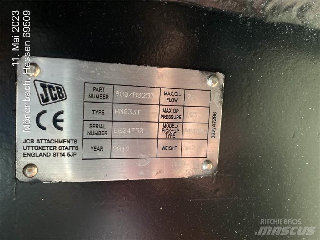 JCB HM033 Hydrauliczne młoty do palowania