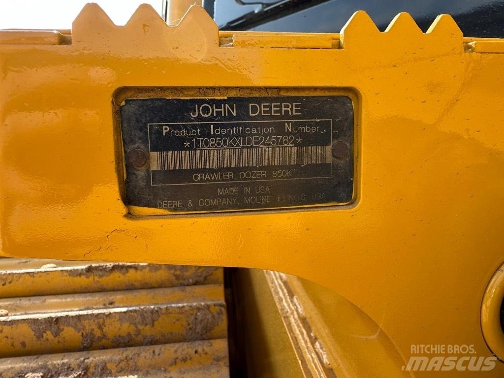 DEERE 850K Spycharki gąsienicowe