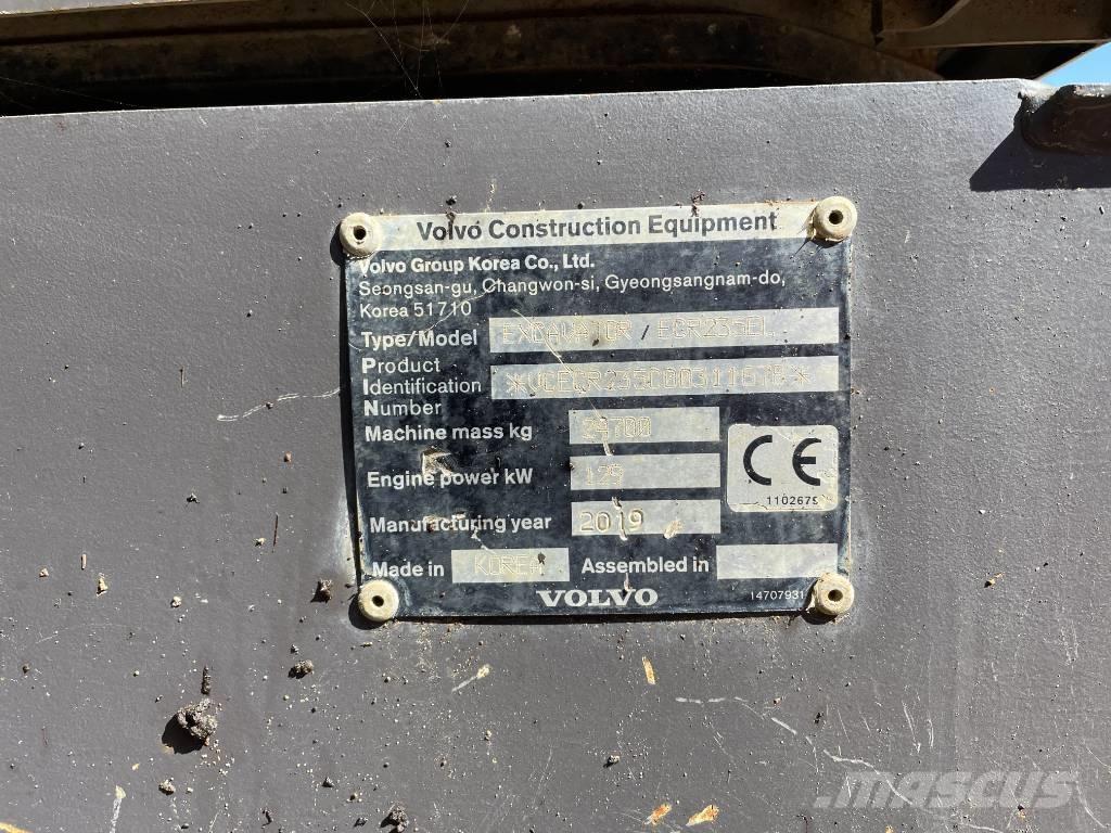 Volvo ECR 235 Koparki gąsienicowe