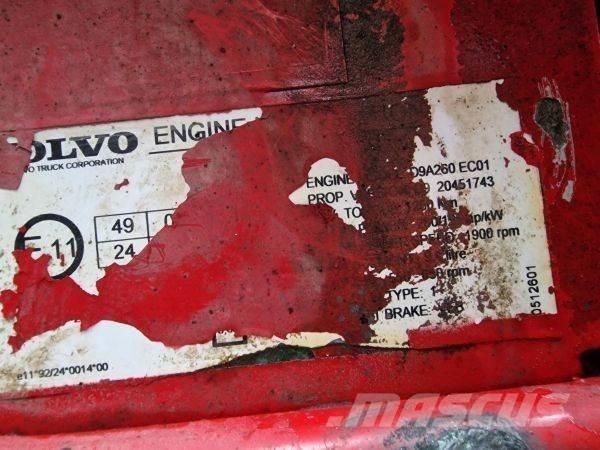 Volvo D9A 260 - EC01 Silniki