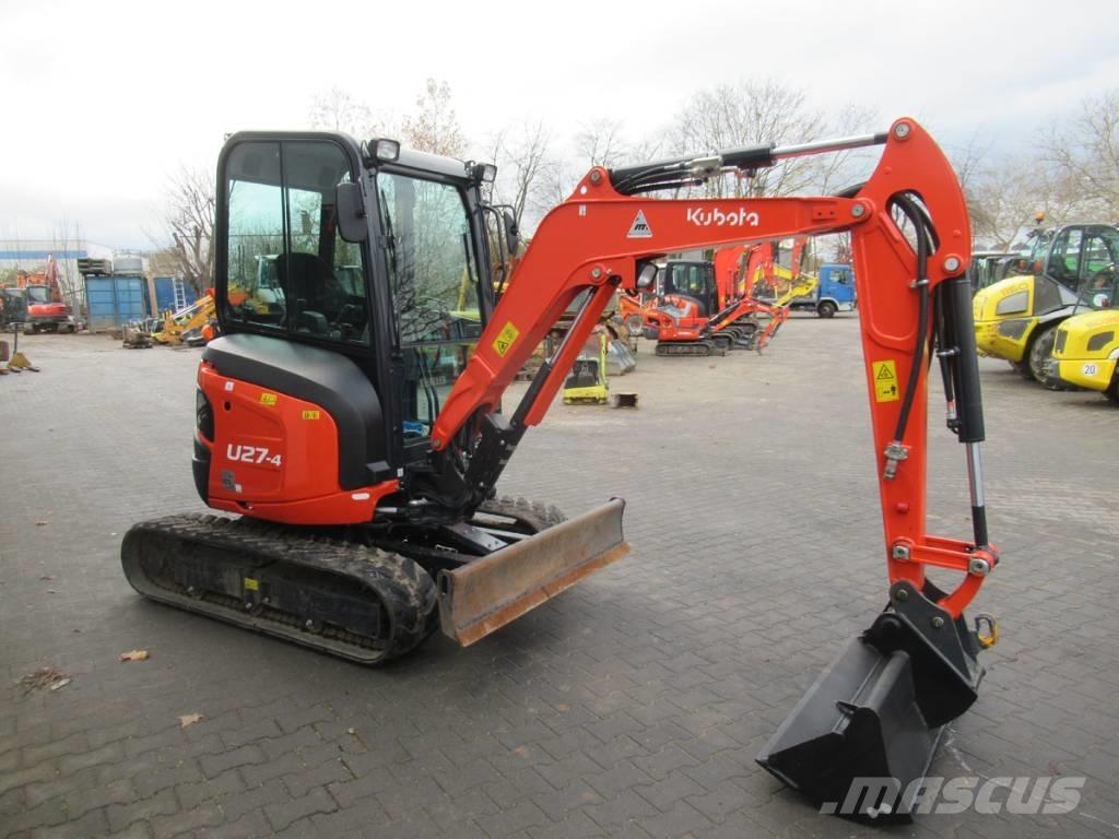 Kubota U27-4 GL Minikoparki