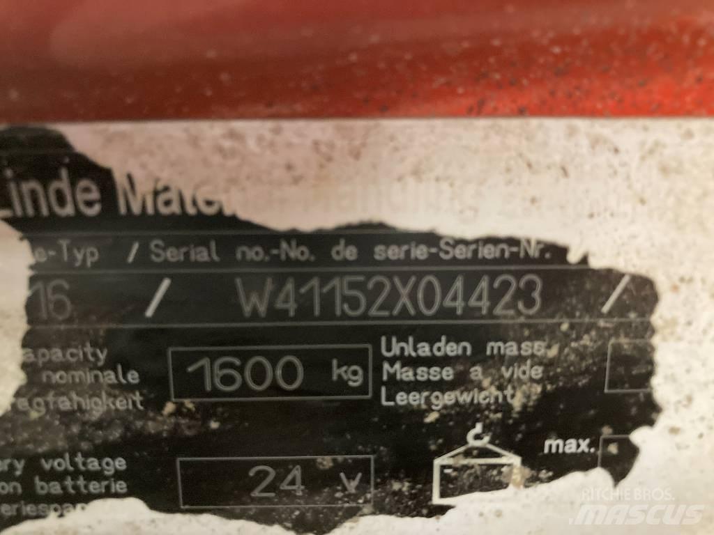 Linde T16/1152 Wózki widłowe unoszące