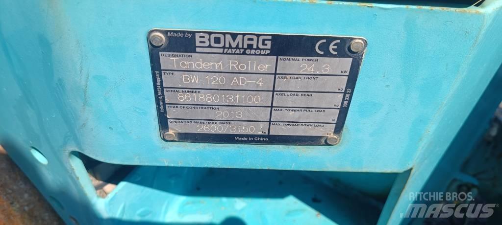 Bomag BW 120 AD-4 Walce dwubębnowe