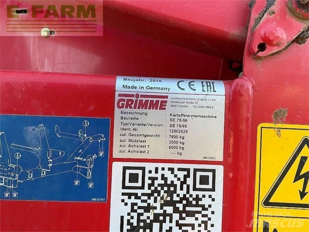 Grimme se 75-55 Kombajny ziemniaczane i kopaczki