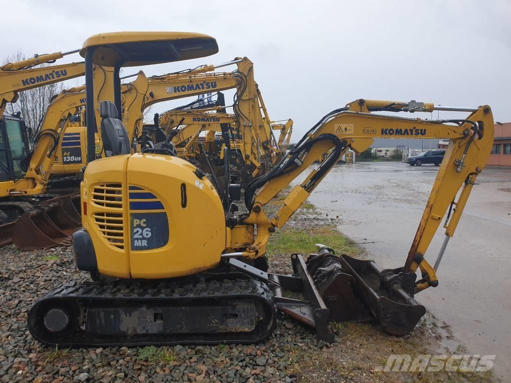 Komatsu PC26MR-3 Minikoparki