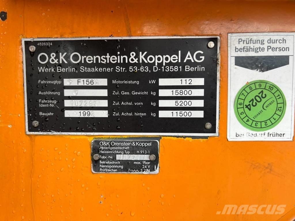 O&K F 156 A Równiarki