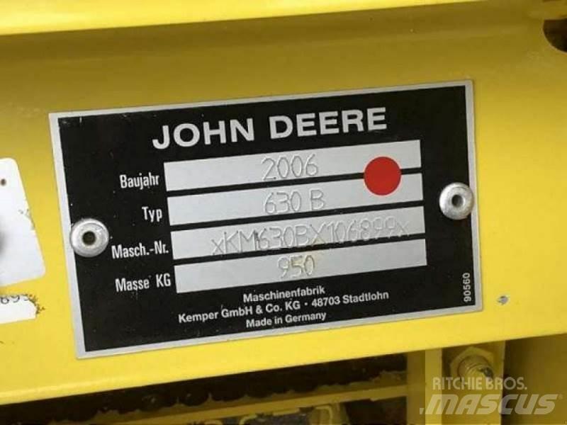 John Deere 630 B Akcesoria do kombajnów zbożowych