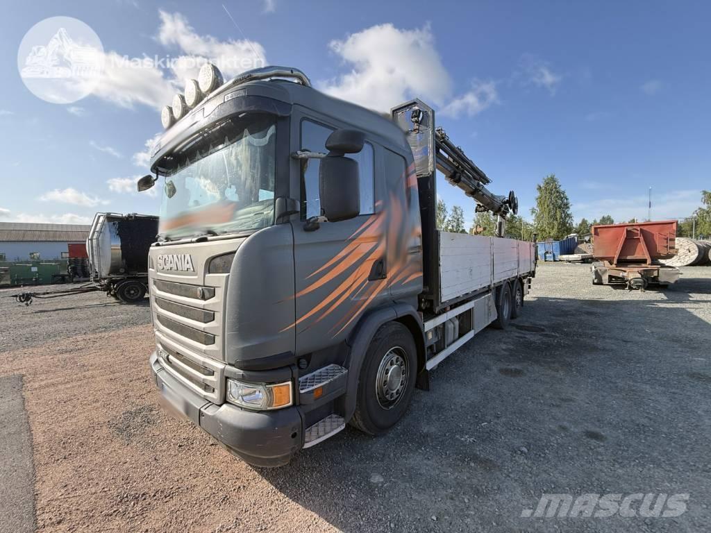 Scania G 450 LB Żurawie samochodowe